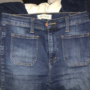 Madewell Sailor Pocket High Waisted Jeans